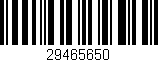 Código de barras (EAN, GTIN, SKU, ISBN): '29465650'