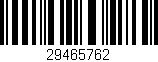 Código de barras (EAN, GTIN, SKU, ISBN): '29465762'