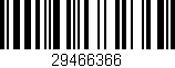 Código de barras (EAN, GTIN, SKU, ISBN): '29466366'