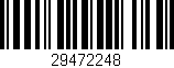 Código de barras (EAN, GTIN, SKU, ISBN): '29472248'