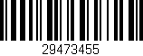 Código de barras (EAN, GTIN, SKU, ISBN): '29473455'
