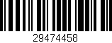 Código de barras (EAN, GTIN, SKU, ISBN): '29474458'