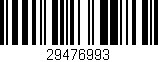 Código de barras (EAN, GTIN, SKU, ISBN): '29476993'