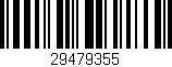 Código de barras (EAN, GTIN, SKU, ISBN): '29479355'