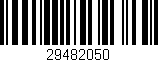 Código de barras (EAN, GTIN, SKU, ISBN): '29482050'