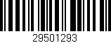 Código de barras (EAN, GTIN, SKU, ISBN): '29501293'