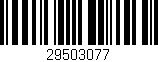Código de barras (EAN, GTIN, SKU, ISBN): '29503077'