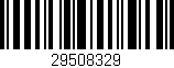 Código de barras (EAN, GTIN, SKU, ISBN): '29508329'
