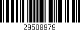 Código de barras (EAN, GTIN, SKU, ISBN): '29508979'