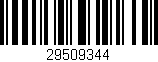 Código de barras (EAN, GTIN, SKU, ISBN): '29509344'