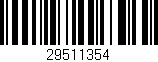 Código de barras (EAN, GTIN, SKU, ISBN): '29511354'