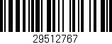 Código de barras (EAN, GTIN, SKU, ISBN): '29512767'