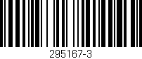 Código de barras (EAN, GTIN, SKU, ISBN): '295167-3'