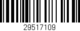 Código de barras (EAN, GTIN, SKU, ISBN): '29517109'