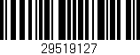 Código de barras (EAN, GTIN, SKU, ISBN): '29519127'