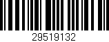 Código de barras (EAN, GTIN, SKU, ISBN): '29519132'