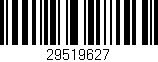 Código de barras (EAN, GTIN, SKU, ISBN): '29519627'