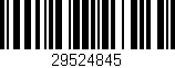 Código de barras (EAN, GTIN, SKU, ISBN): '29524845'