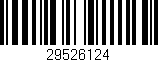 Código de barras (EAN, GTIN, SKU, ISBN): '29526124'