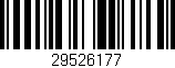 Código de barras (EAN, GTIN, SKU, ISBN): '29526177'