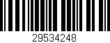 Código de barras (EAN, GTIN, SKU, ISBN): '29534248'
