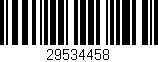 Código de barras (EAN, GTIN, SKU, ISBN): '29534458'