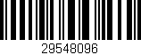 Código de barras (EAN, GTIN, SKU, ISBN): '29548096'