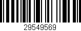 Código de barras (EAN, GTIN, SKU, ISBN): '29549569'