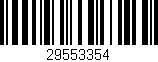 Código de barras (EAN, GTIN, SKU, ISBN): '29553354'