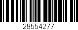 Código de barras (EAN, GTIN, SKU, ISBN): '29554277'