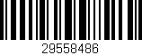 Código de barras (EAN, GTIN, SKU, ISBN): '29558486'