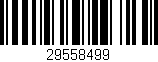 Código de barras (EAN, GTIN, SKU, ISBN): '29558499'