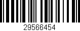 Código de barras (EAN, GTIN, SKU, ISBN): '29566454'