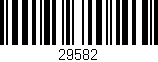 Código de barras (EAN, GTIN, SKU, ISBN): '29582'