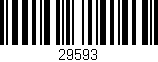Código de barras (EAN, GTIN, SKU, ISBN): '29593'