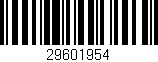 Código de barras (EAN, GTIN, SKU, ISBN): '29601954'
