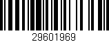 Código de barras (EAN, GTIN, SKU, ISBN): '29601969'