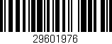 Código de barras (EAN, GTIN, SKU, ISBN): '29601976'