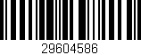 Código de barras (EAN, GTIN, SKU, ISBN): '29604586'