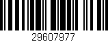 Código de barras (EAN, GTIN, SKU, ISBN): '29607977'