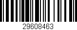 Código de barras (EAN, GTIN, SKU, ISBN): '29608463'