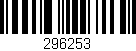 Código de barras (EAN, GTIN, SKU, ISBN): '296253'