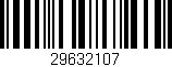 Código de barras (EAN, GTIN, SKU, ISBN): '29632107'
