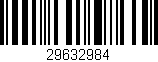 Código de barras (EAN, GTIN, SKU, ISBN): '29632984'