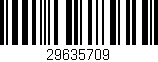 Código de barras (EAN, GTIN, SKU, ISBN): '29635709'