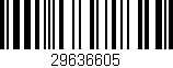 Código de barras (EAN, GTIN, SKU, ISBN): '29636605'