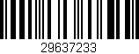 Código de barras (EAN, GTIN, SKU, ISBN): '29637233'