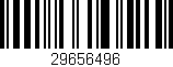 Código de barras (EAN, GTIN, SKU, ISBN): '29656496'