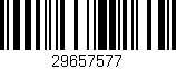 Código de barras (EAN, GTIN, SKU, ISBN): '29657577'