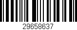 Código de barras (EAN, GTIN, SKU, ISBN): '29658637'
